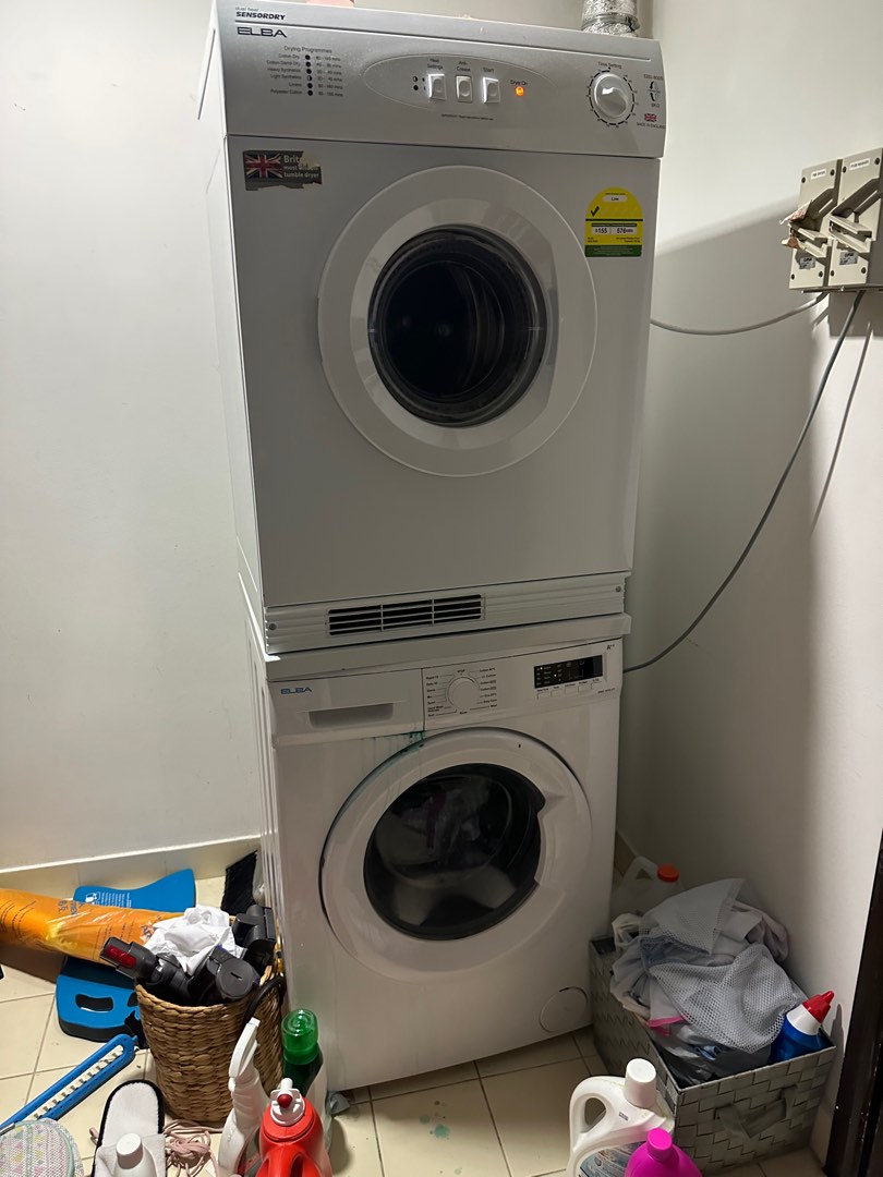 Basic washer and dryer, TV & Home Appliances, Washing Machines and