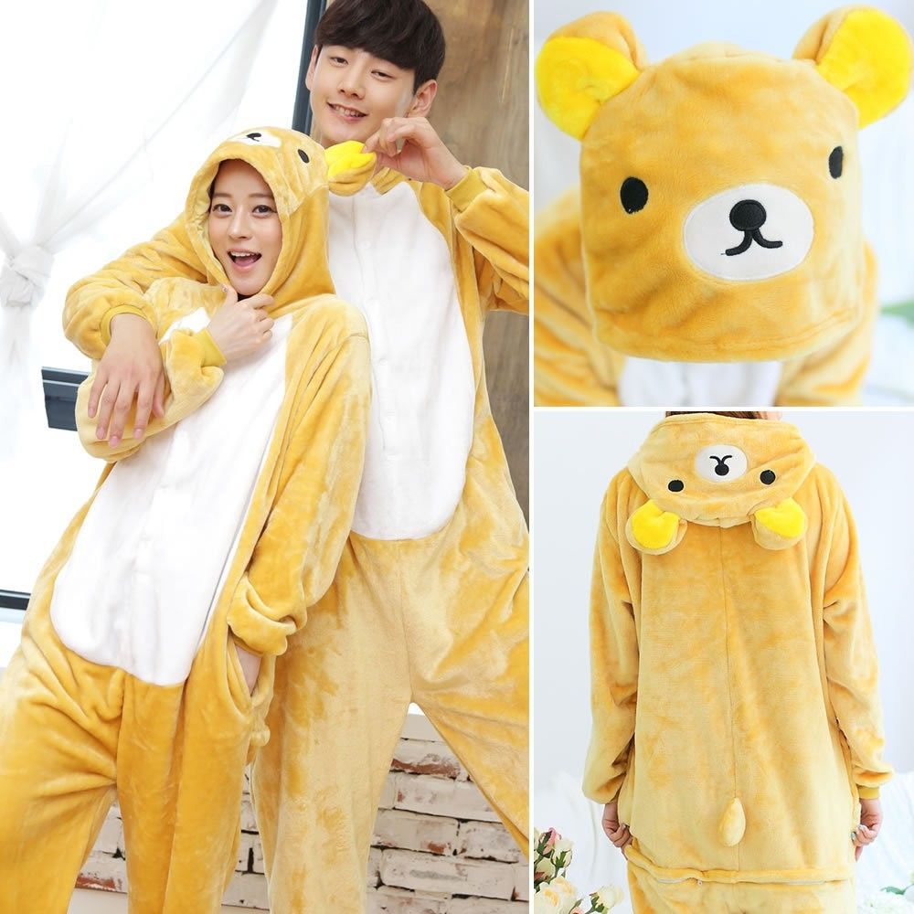 Bear Onesie Size L Rilakkuma Women s Fashion Dresses Sets