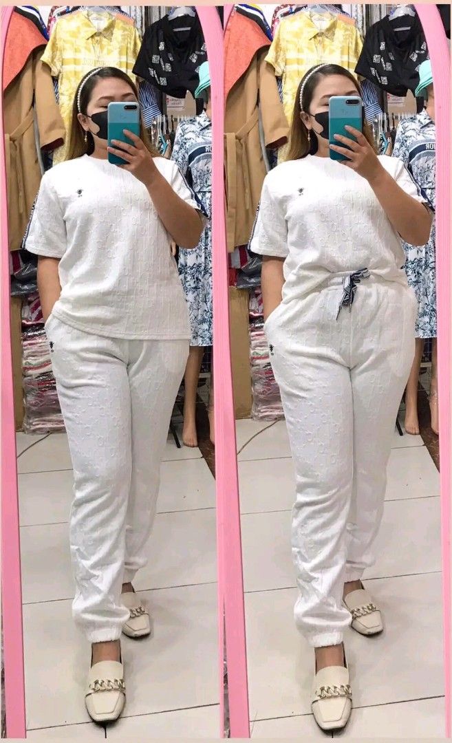 BKK C Di*or Terno (Category: Sets & Coordinates) located in Manila. Submitted by annafinds (Listing ID 1229650904, Image 2). Description: Size:Xl only (see actual pic wen worn) Plus sf.