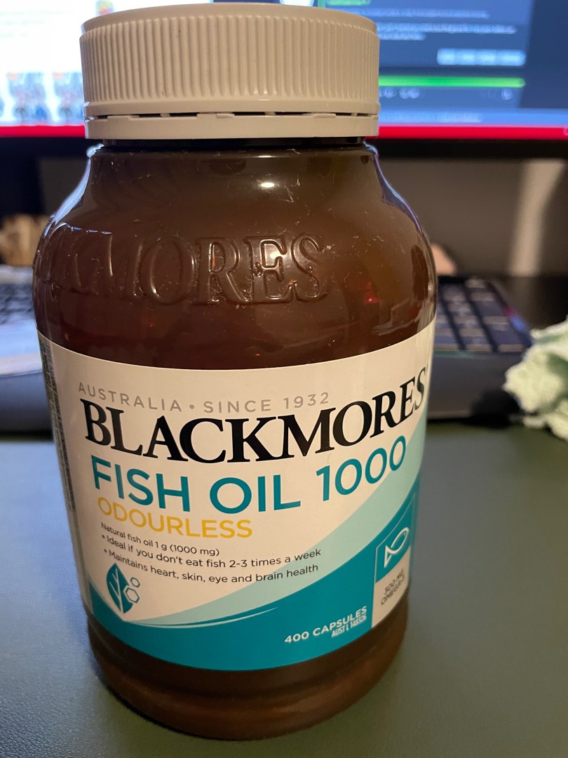 Blackmore Fish oil 1000, Health & Nutrition, Health Supplements