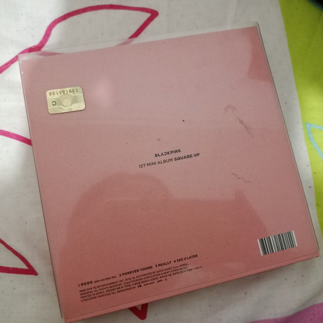 BLACKPINK 1st Mini Album Square Up [KPOP], Hobbies & Toys, Music ...