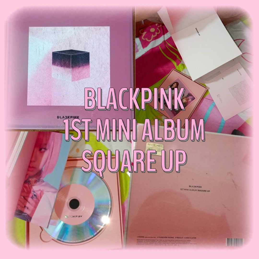BLACKPINK 1st Mini Album Square Up [KPOP], Hobbies & Toys, Music