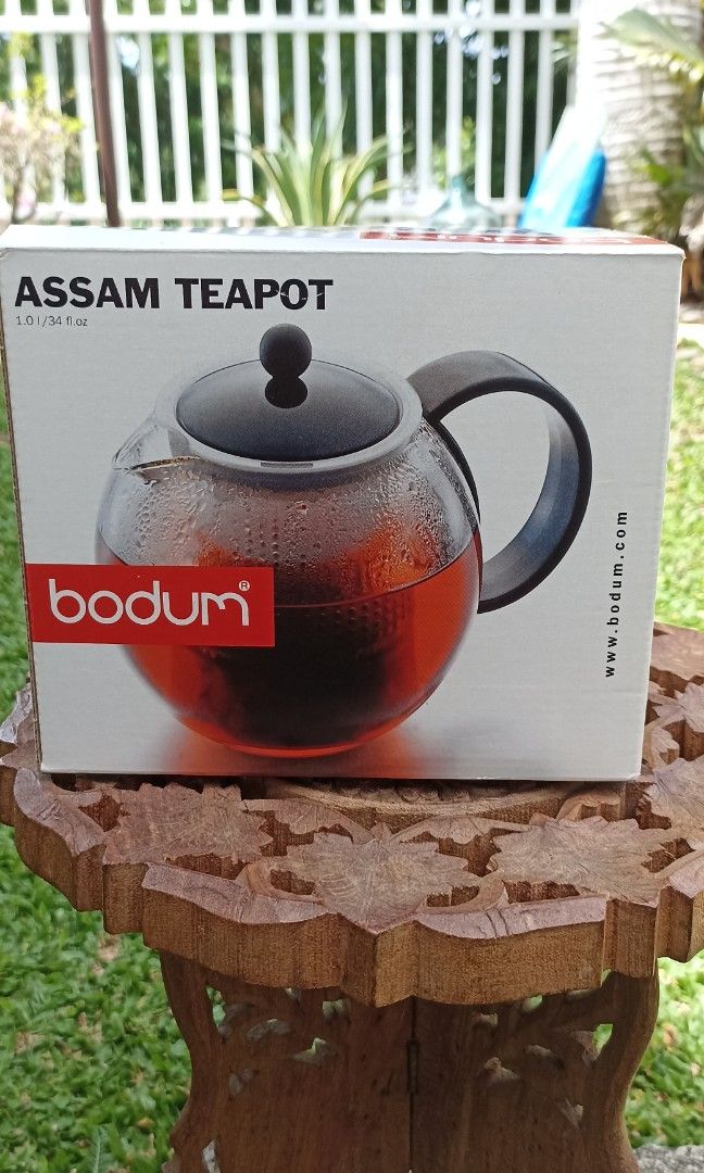 Bodum Teapot (Category: Coffee & Tea Tableware) located in Davao. Submitted by papa1919 (Listing ID 1229503765, Image 2). Description: 1.0 Liters capacity..