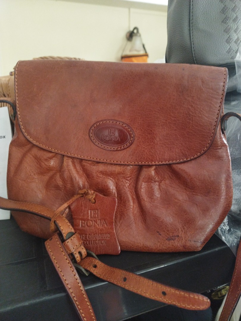 BONIA Special Edition Genuine Leather Satchel Bag. in 2023