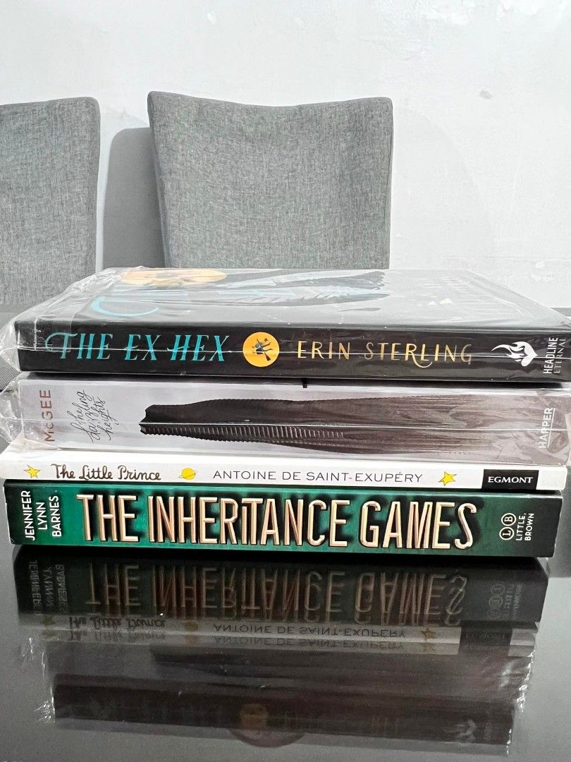 Book bundle The Inheritance Games, The little prince, The Ex Hex, The ...