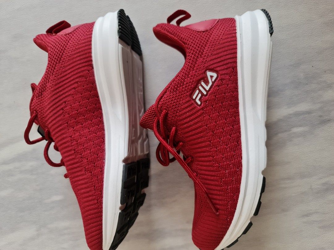 White fila running shoes sales