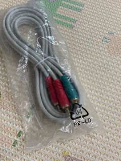 Brand new in bag gold plated component cables