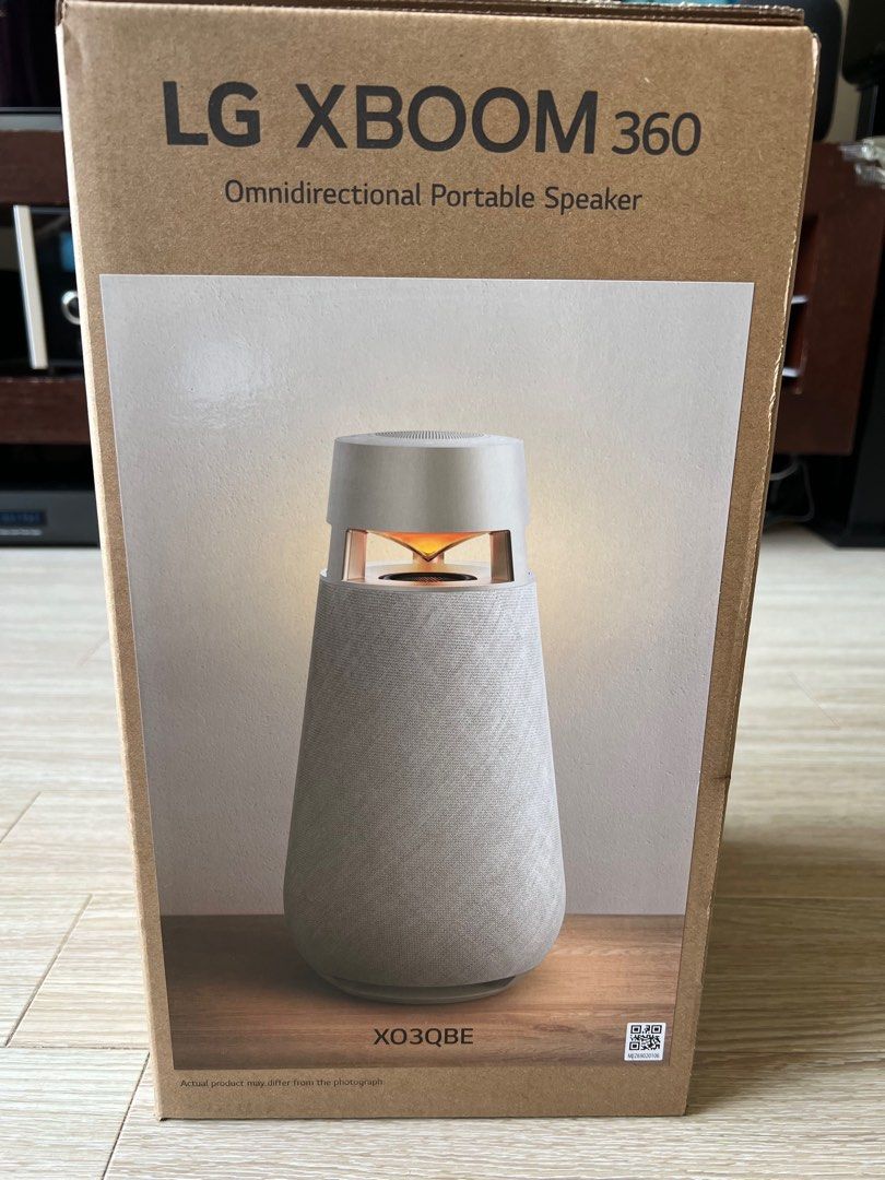 Brand new LG XBOOM 360 omnidirectional speaker, 音響器材, Soundbar、揚聲器、藍牙喇叭