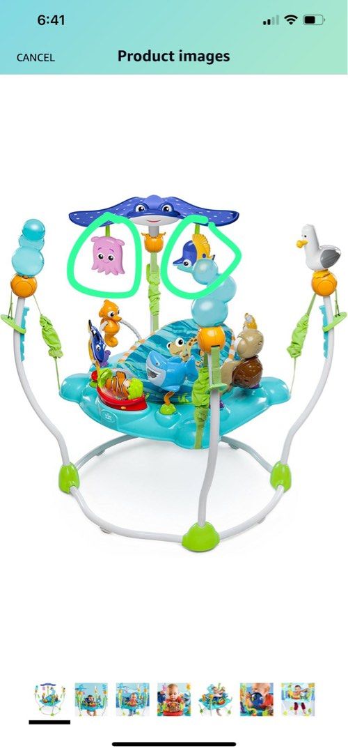 Finding nemo jumperoo mothercare sales