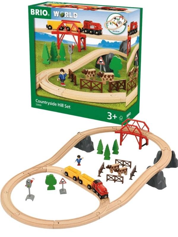 Brio countryside shop hill set