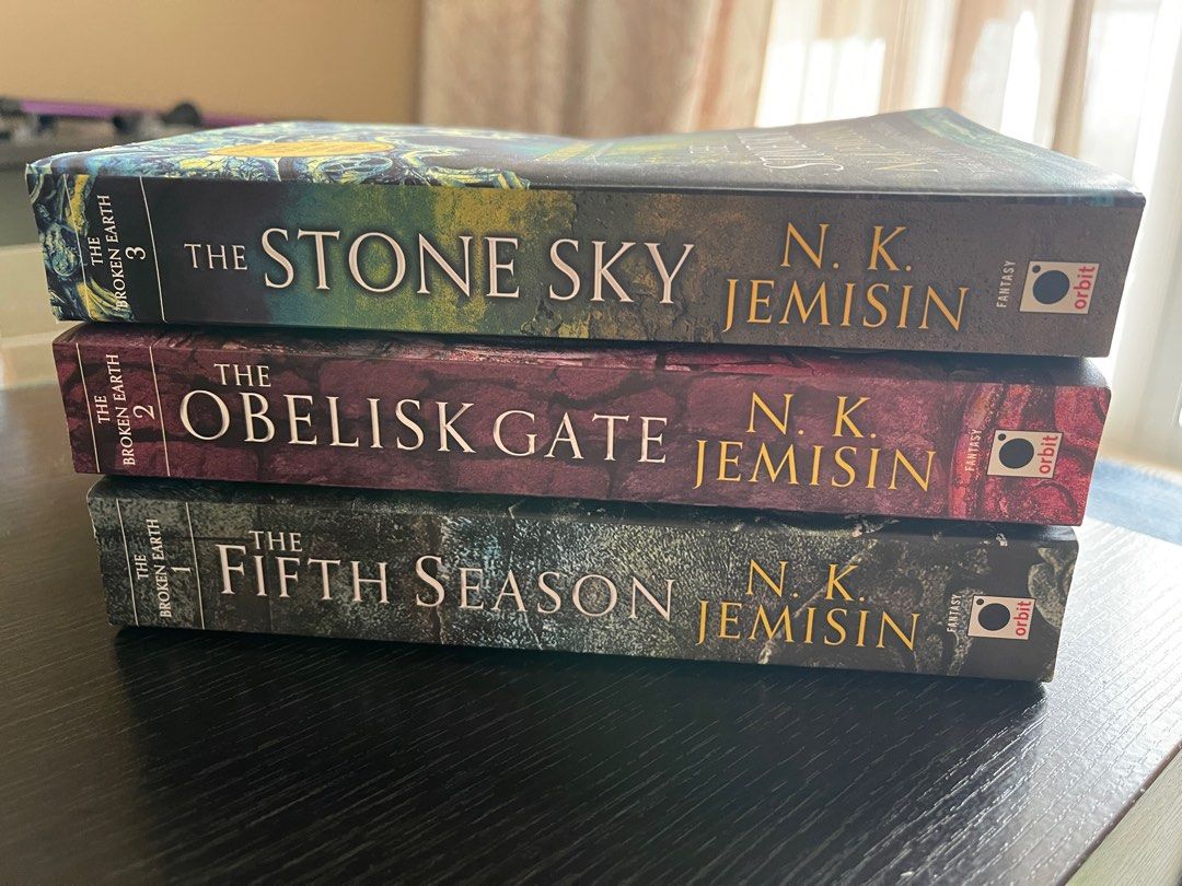 Broken earth trilogy set by NK Jemisin (the fifth season obelisk gate