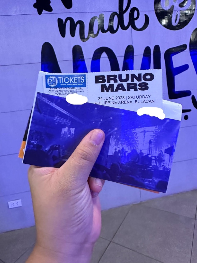 BRUNO MARS 2023!!, Tickets & Vouchers, Event Tickets on Carousell