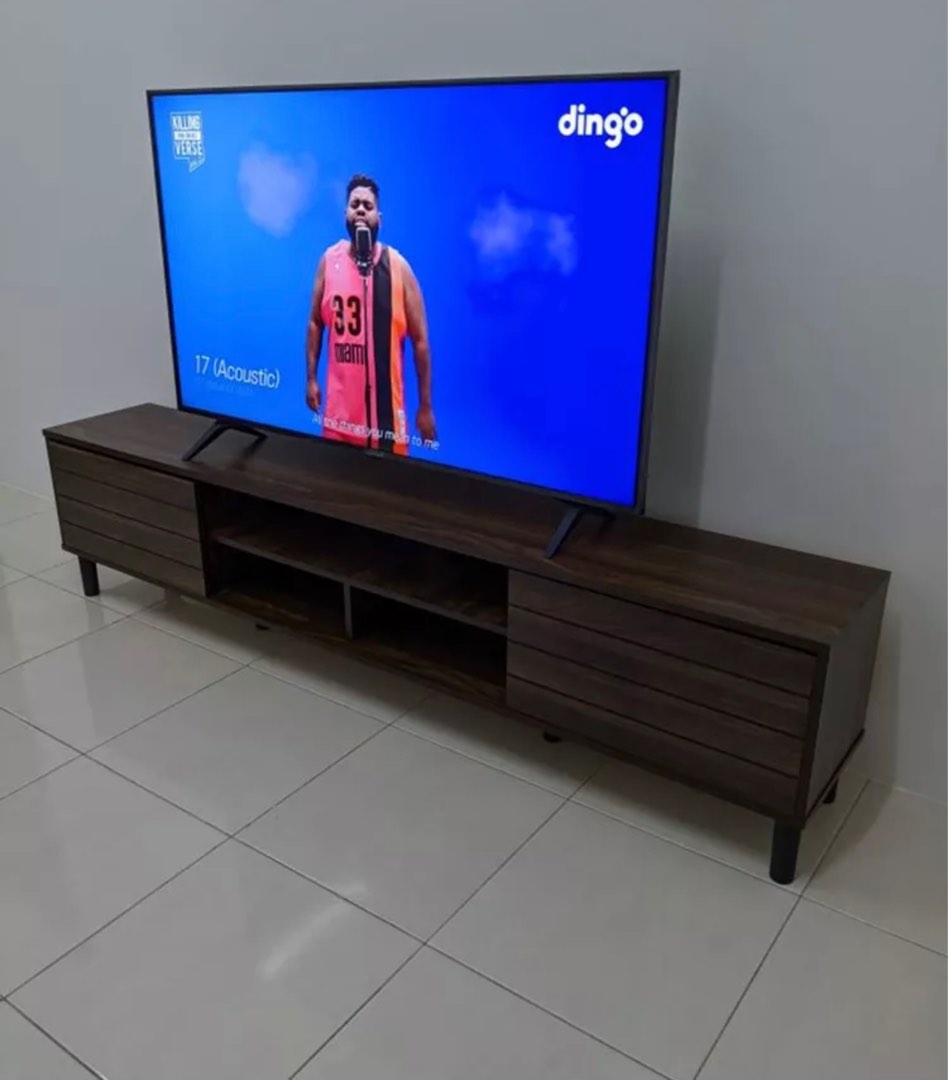 tv 6 kaki panjang 180cm, Furniture & Home Living, Furniture, TV