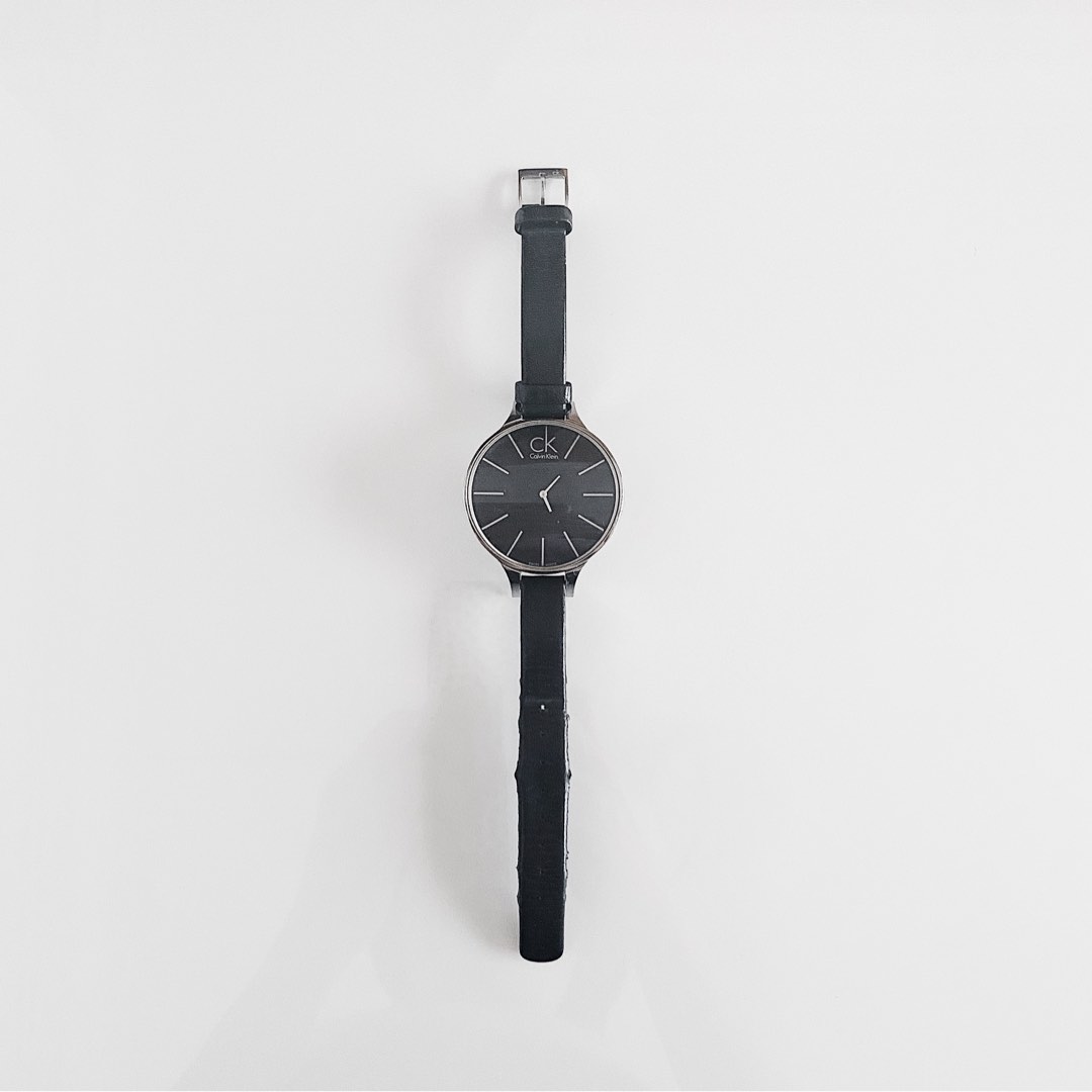 Calvin klein women's online watches k2b23102 black