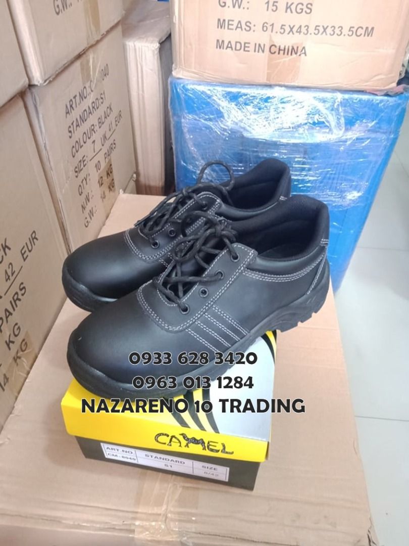 Camel safety shoes low sale cut