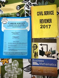Career Service Examination Reviewer CSE Reviewer Bundle