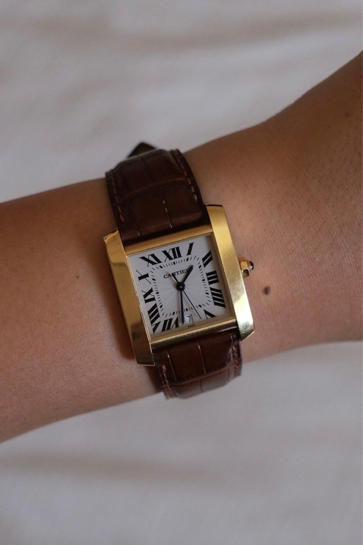 Cartier tank francaise discount 1840
