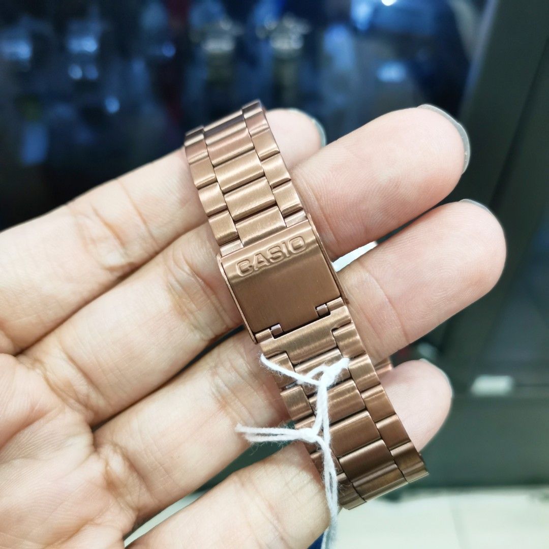 Casio b640wc rose gold sales