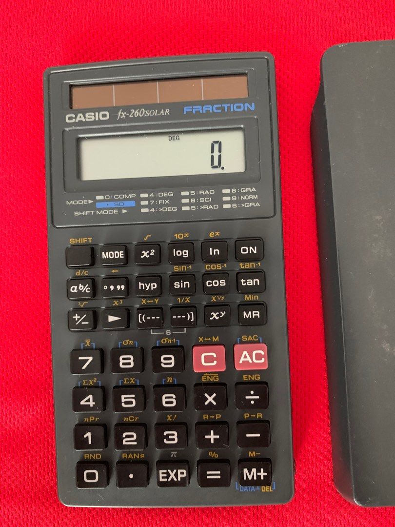 Casio FX 260 calculator Hobbies Toys Stationery Craft