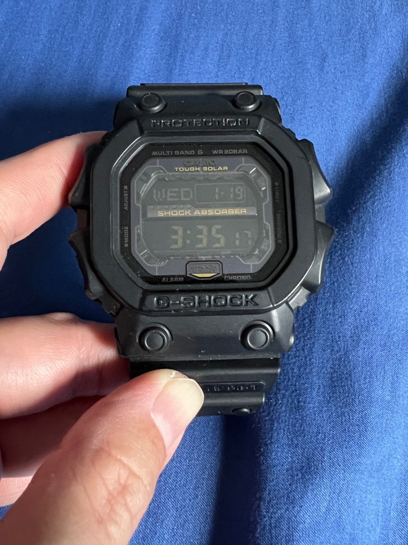 G-SHOCK GX-56GB　タフソーラー　中古　ブラック　CASIO 腕時計
