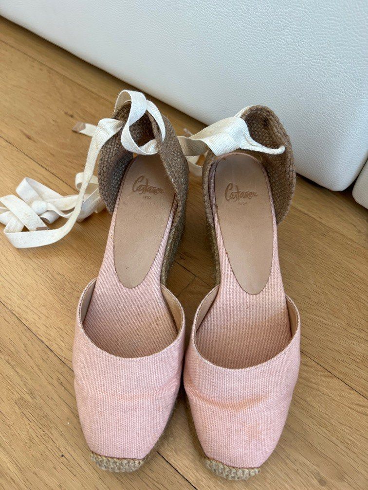 Castaner pink espadrilles top
