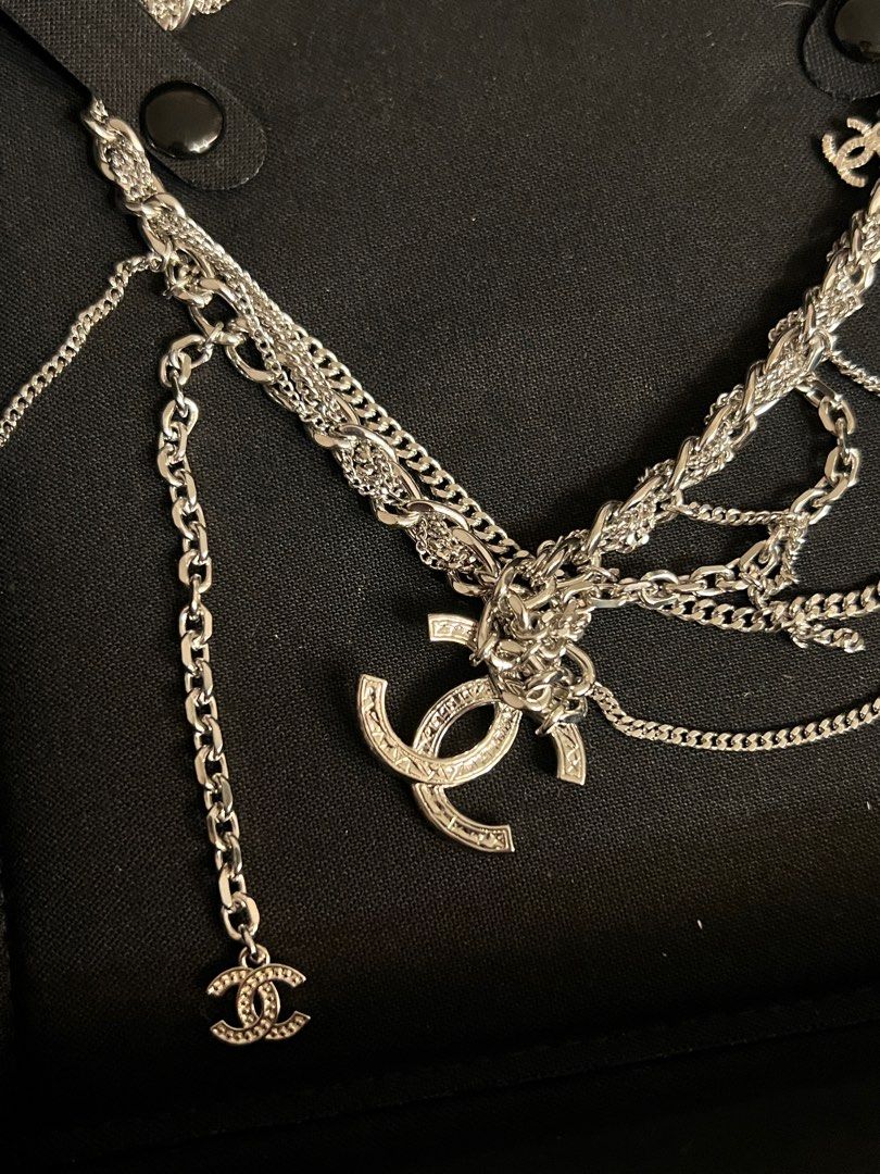 Chanel choker Women s Fashion Jewelry Organisers Necklaces on