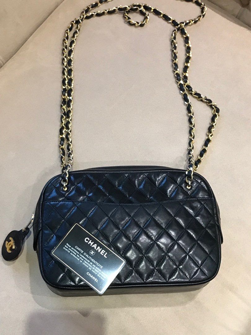 Chanel Vintage Camera Bag, Luxury, Bags & Wallets on Carousell
