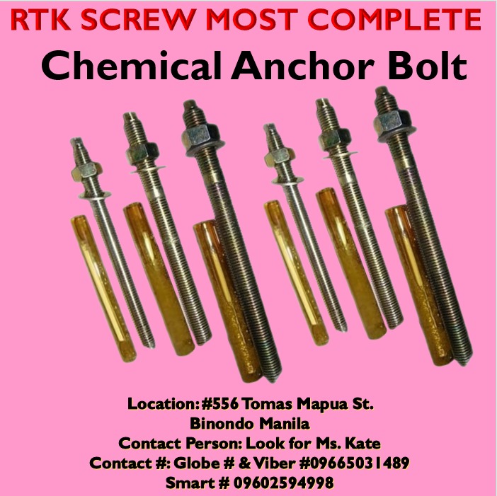 Chemical Anchor Bolt on Carousell