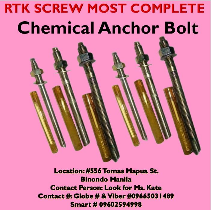 Chemical Anchor Bolt on Carousell