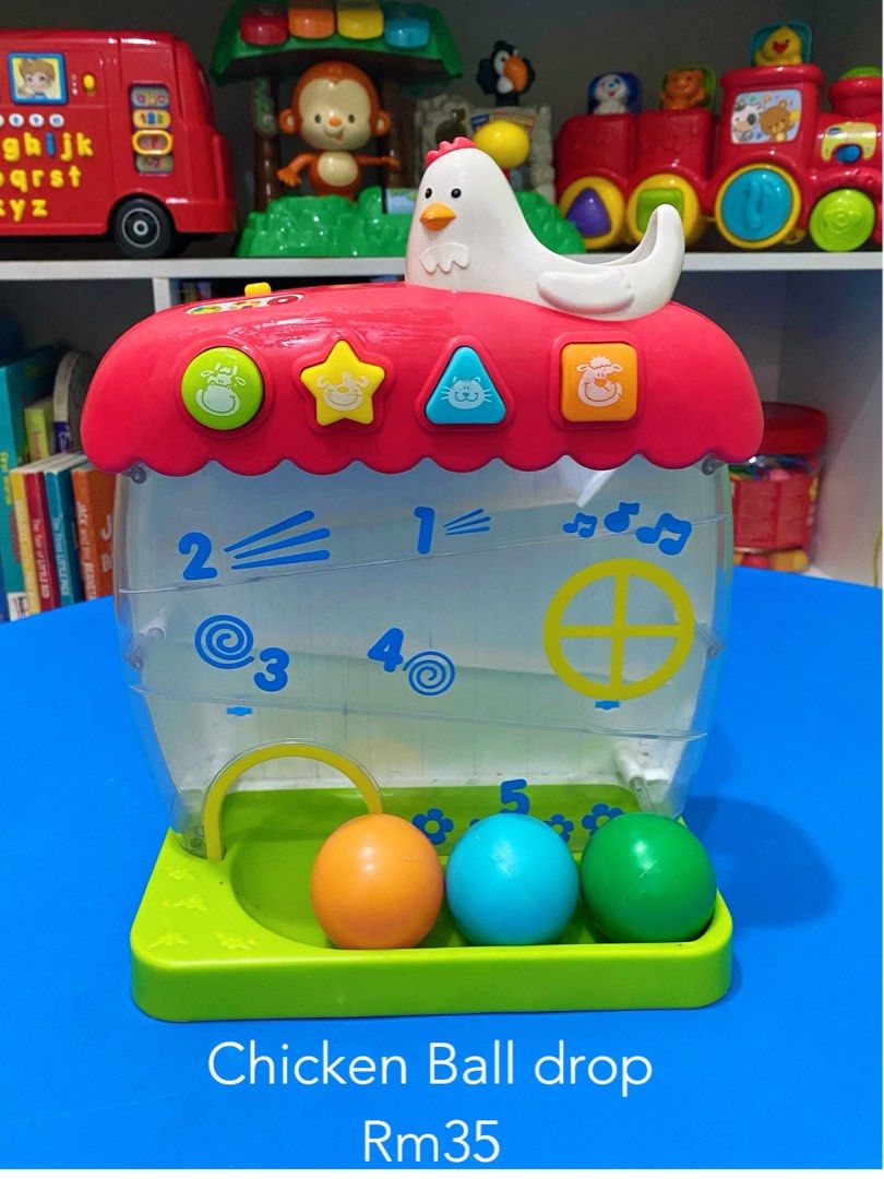 Sound sing Chicken drop a ball mothercare toys