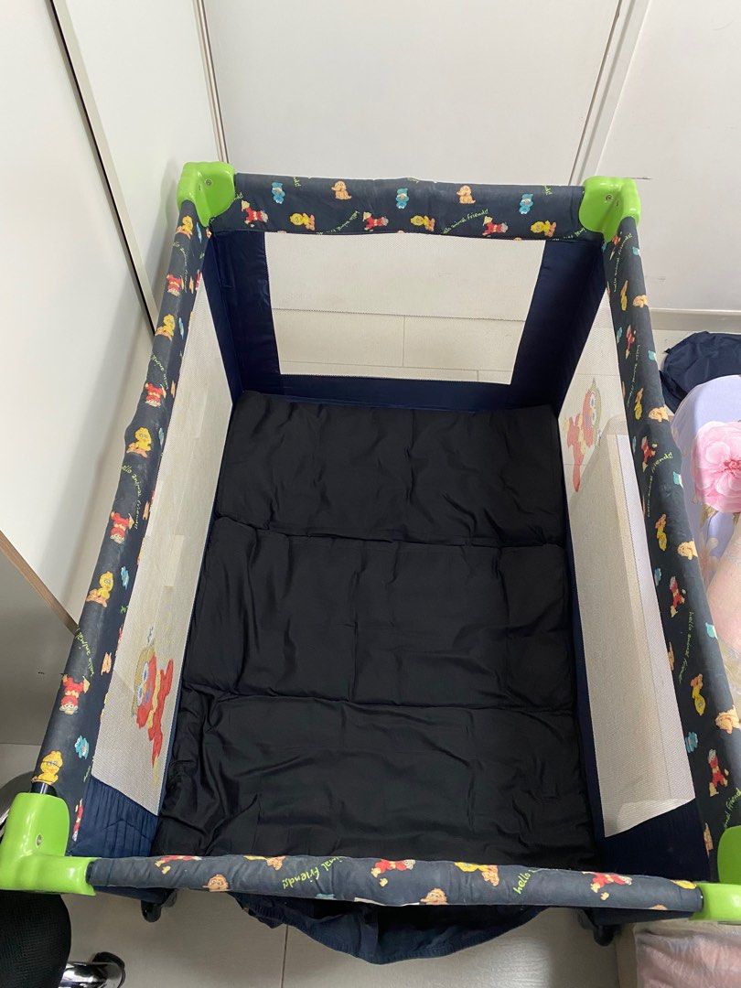 Childcare travel cot mattress Sesame Street, 兒童＆孕婦用品, 兒童傢具, 兒童傢具 嬰兒