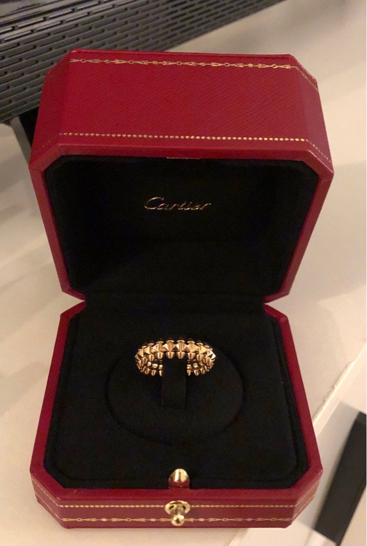 Preloved Authentic Clash de Cartier ring size 51 Luxury Accessories on Carousell