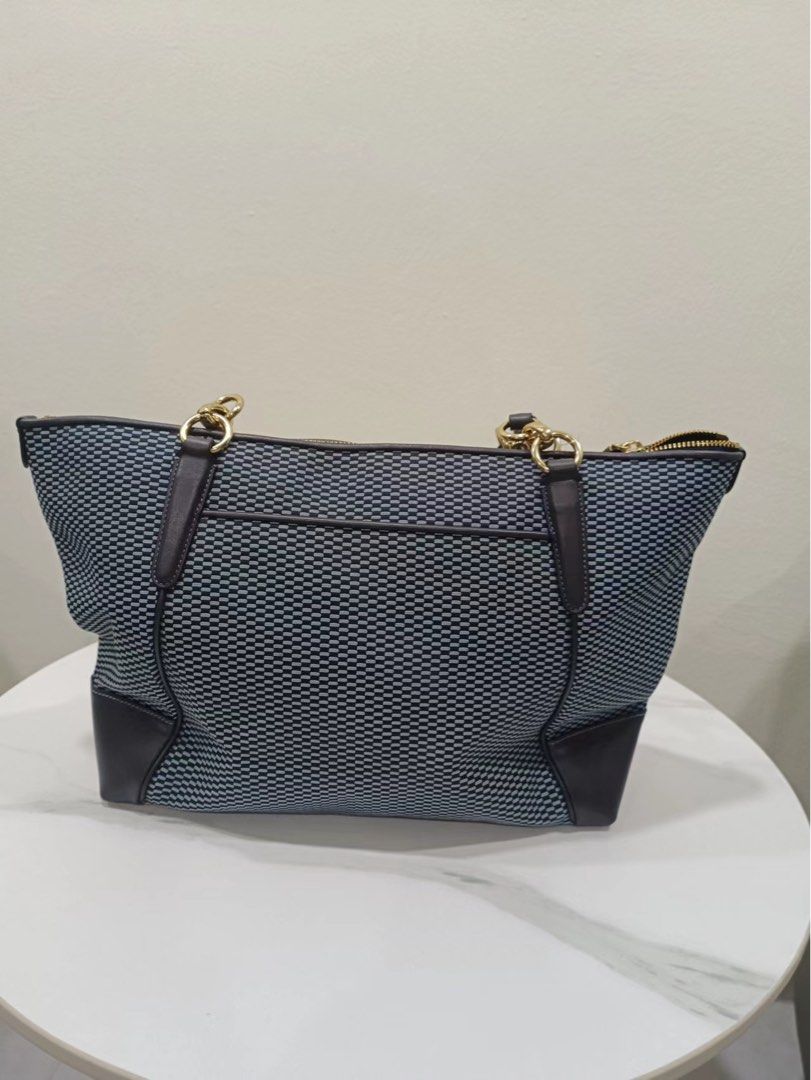 Coach legacy jacquard on sale ava tote