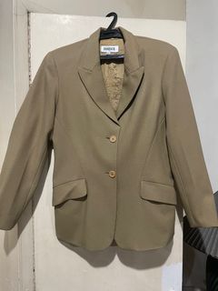 Coffee Brown Blazer Medium - Essence