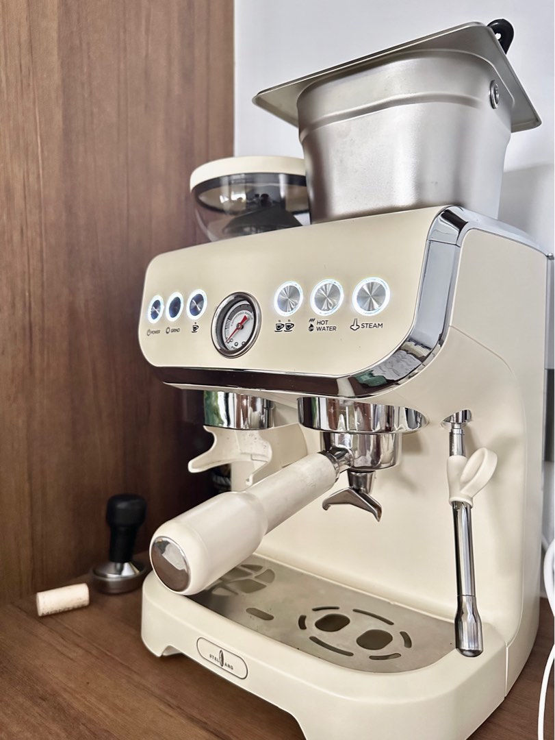 3 in 1 Stelang Semi Auto Coffee Maker Machine, TV & Home Appliances