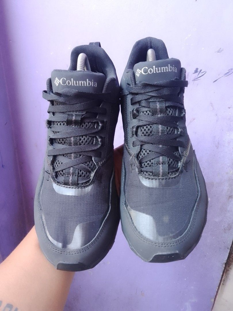 Columbia Flow District Hiking Trail Black Outdoor Shoes, Men's Fashion, Footwear, Sneakers on