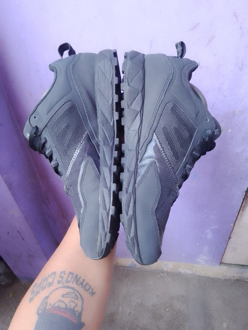 Columbia Flow District Hiking Trail Black Outdoor Shoes, Men's Fashion