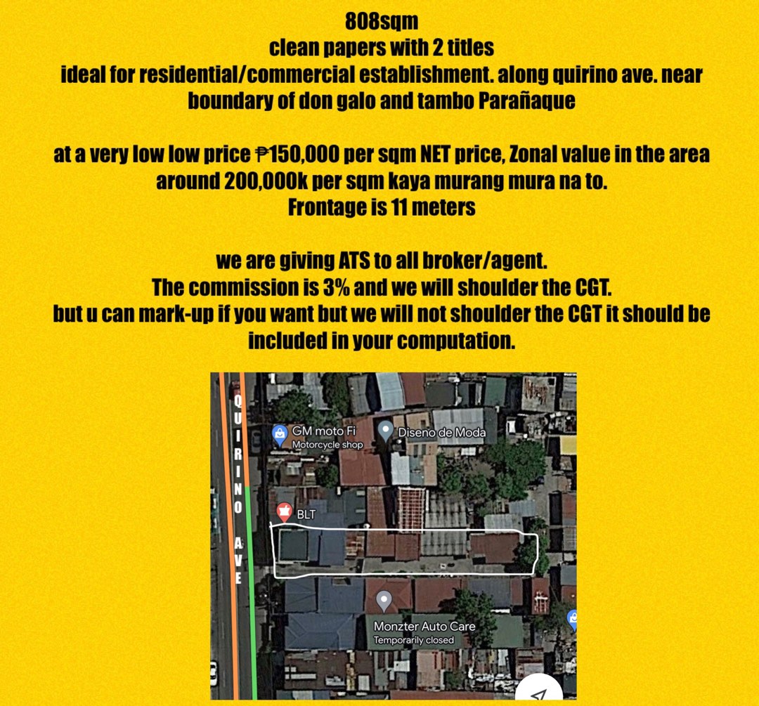 Commercial/residential for sale, Property, For Sale, House & Lot on