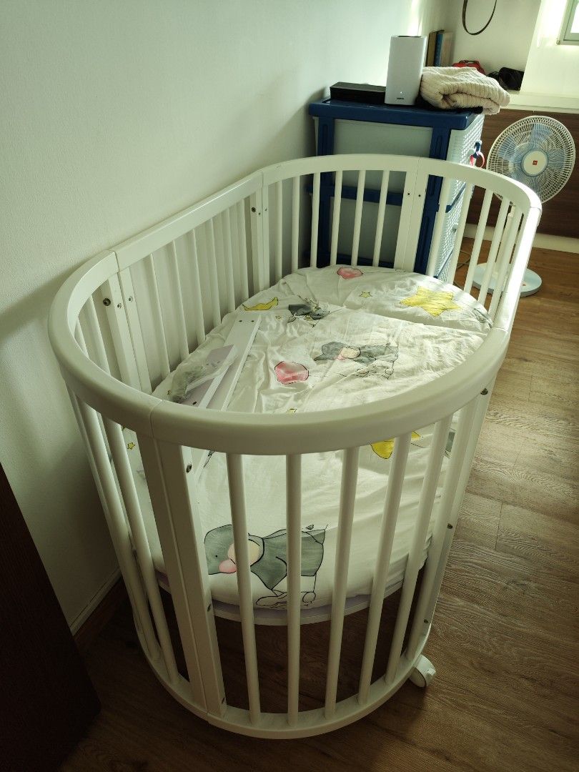 Convertible baby cot for sale, Babies & Kids, Baby Nursery & Kids