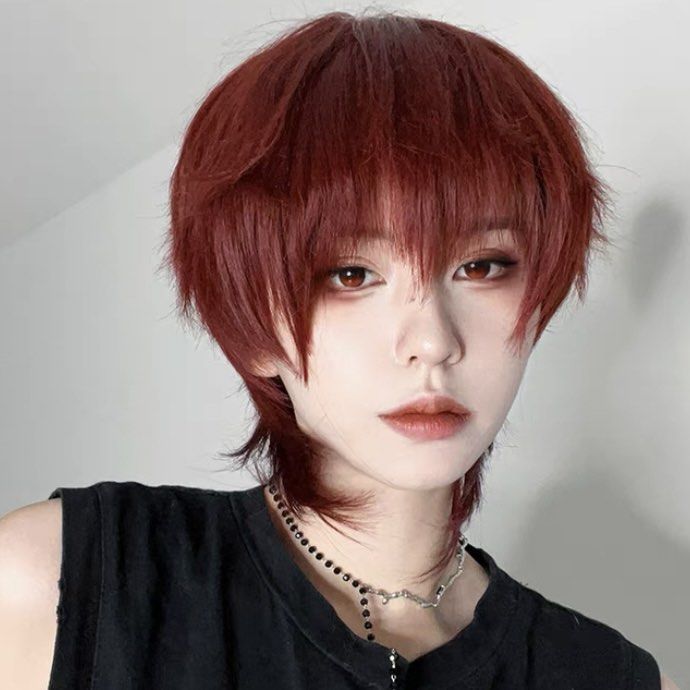 Rulercosplay Anime Virtual vtuber Nina Kosaka White Long Cosplay Wig