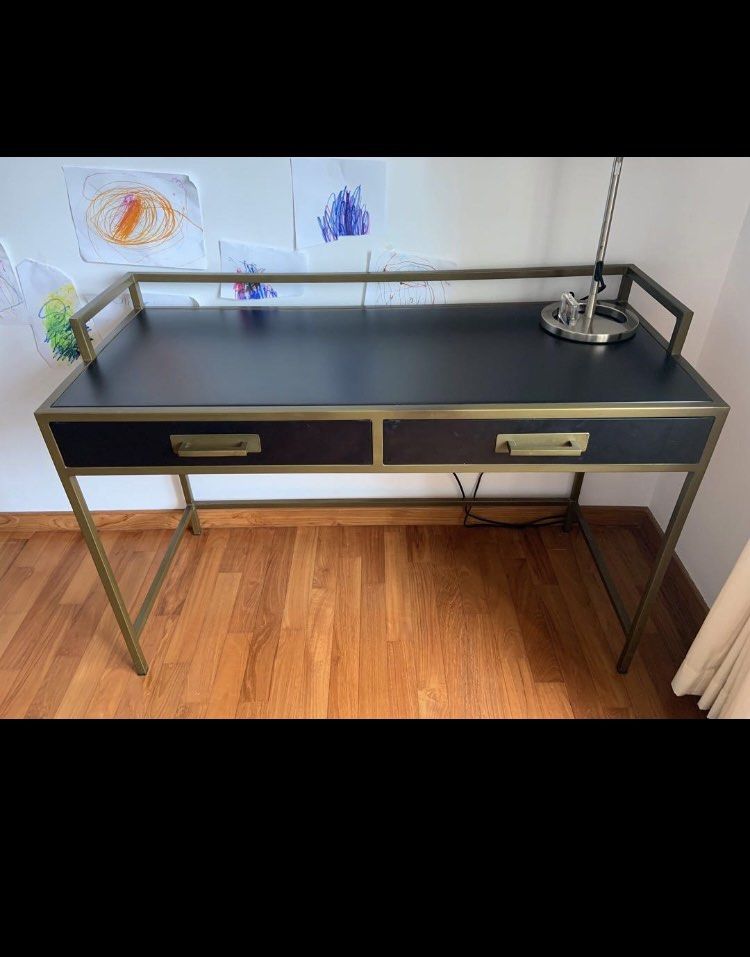 Crate and Barrel Desk, Furniture & Home Living, Furniture, Tables