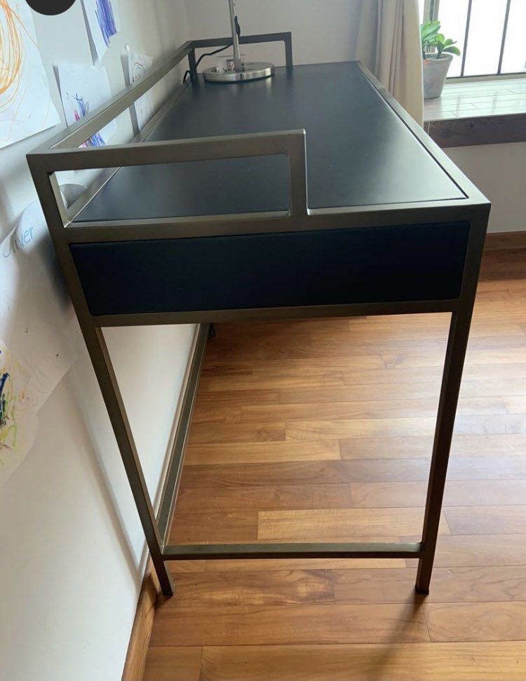 Crate and Barrel Desk, Furniture & Home Living, Furniture, Tables