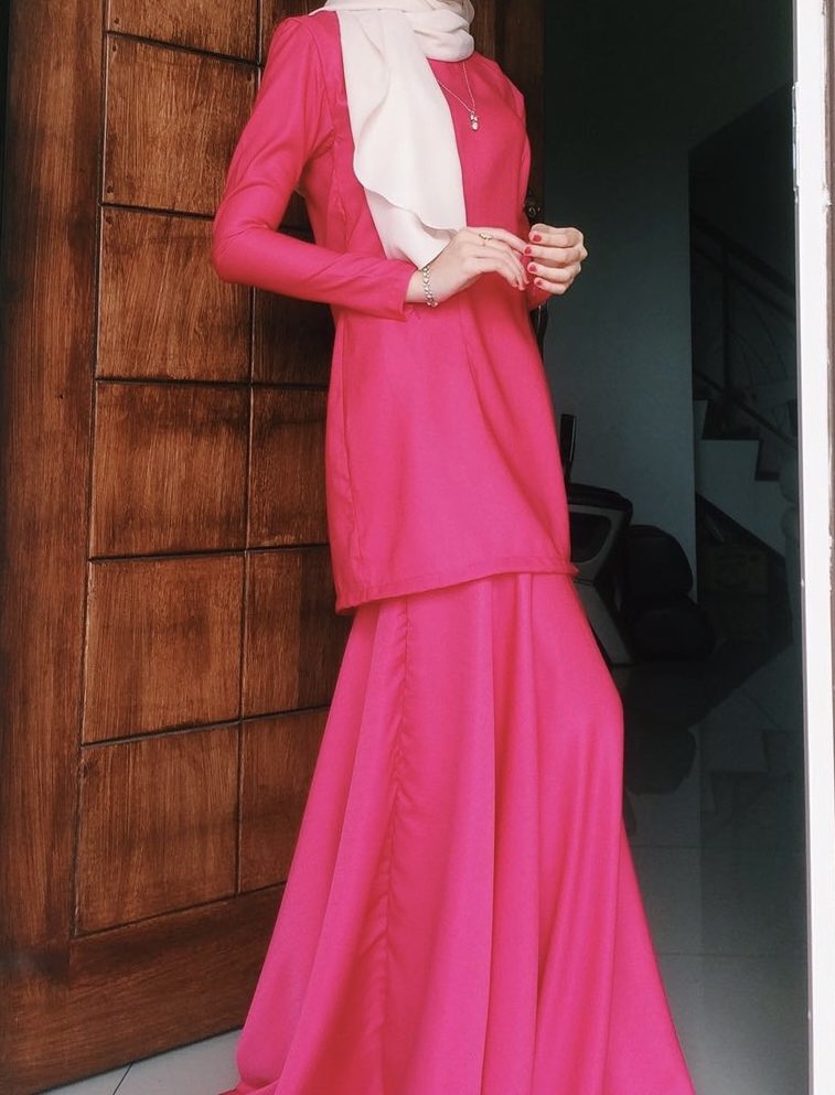 Custom made Baju Raya Moden, Women's Fashion, Dresses & Sets, Dresses