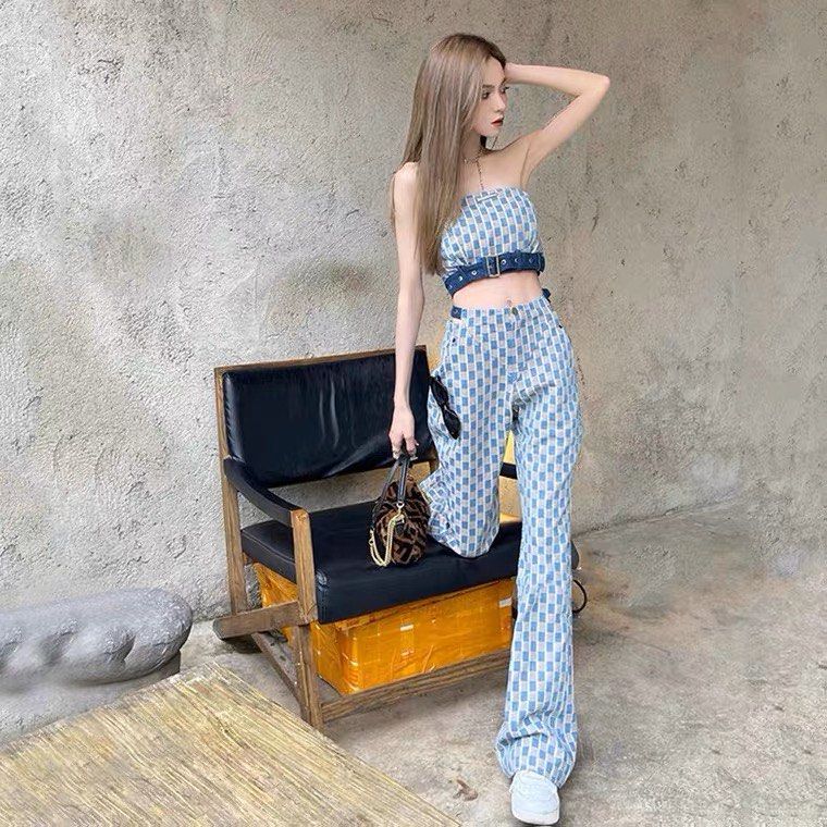 Checkered best sale festival pants