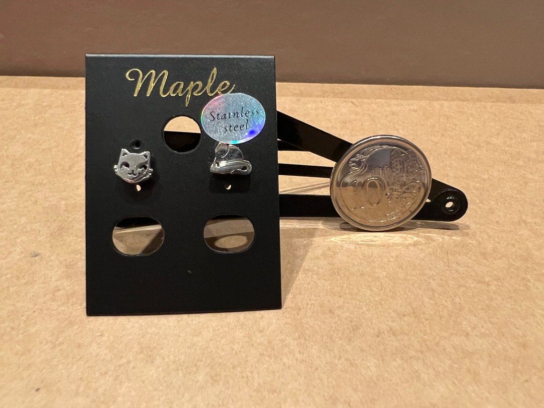 Cute surgical cheap steel earrings