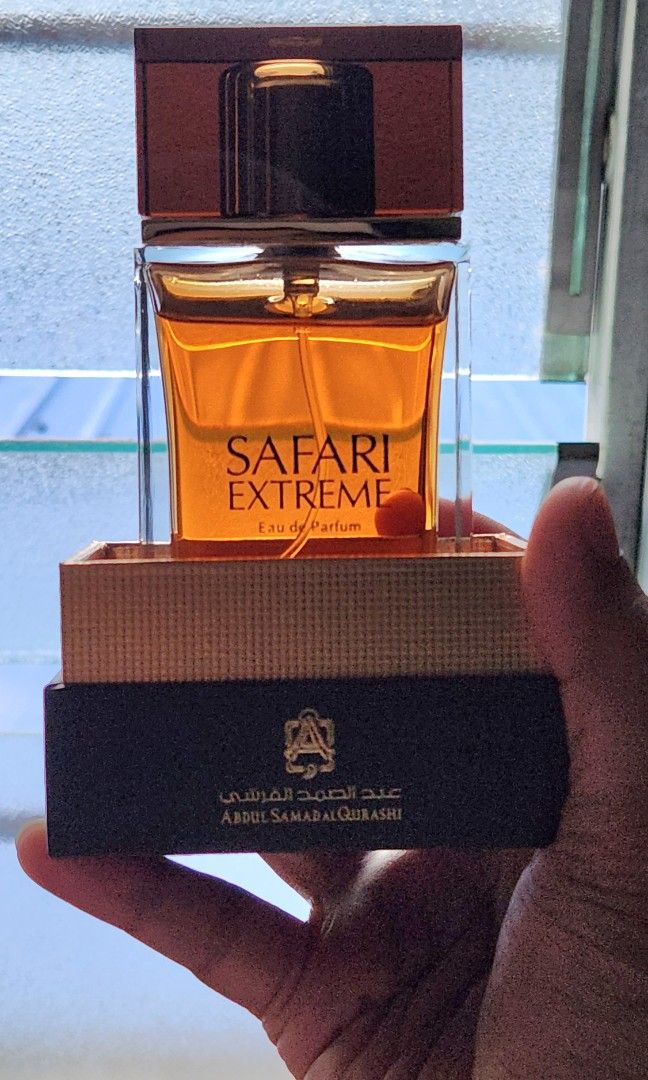 Decant Abdul Samad Al Qurashi Safari Extreme, Beauty & Personal Care,  Fragrance & Deodorants on Carousell