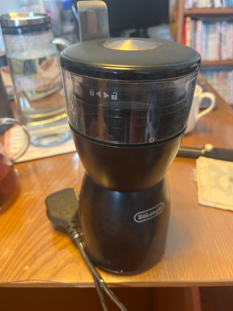 Delonghi Coffee Beans Grinder, 家庭電器, 廚房電器, 咖啡機及咖啡壺 Carousell