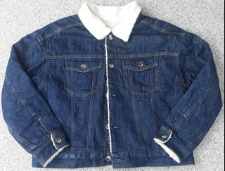 Denim Jacket trucker sherpa