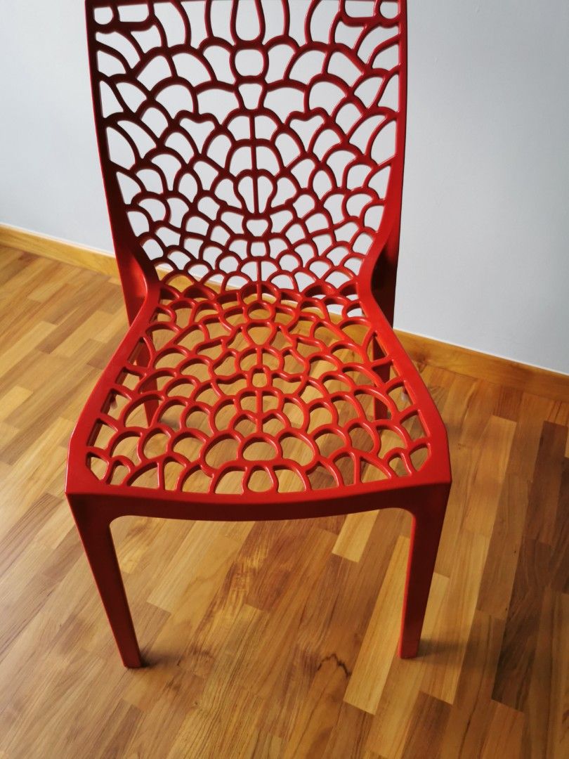 Designer dining chairs x 4, Furniture & Home Living, Furniture, Chairs