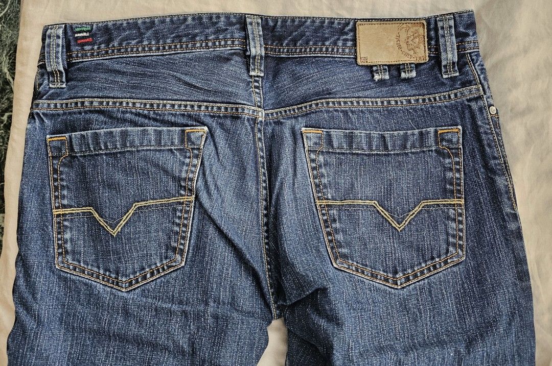 Diesel - Shazor Jean W34 (Nicely Faded), Men's Fashion, Bottoms, Jeans on Carousell